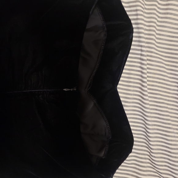 Vintage Le Chateau black strapless dress - Picture 3 of 3